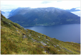FJÄLLFERIE på tur i Vestlandet i Norge - September - 2014
